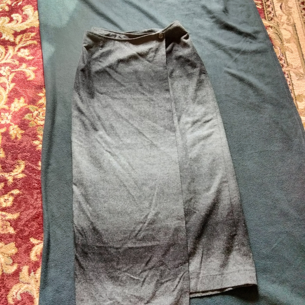 Liz Claiborne Dark Gray Pencil Skirt